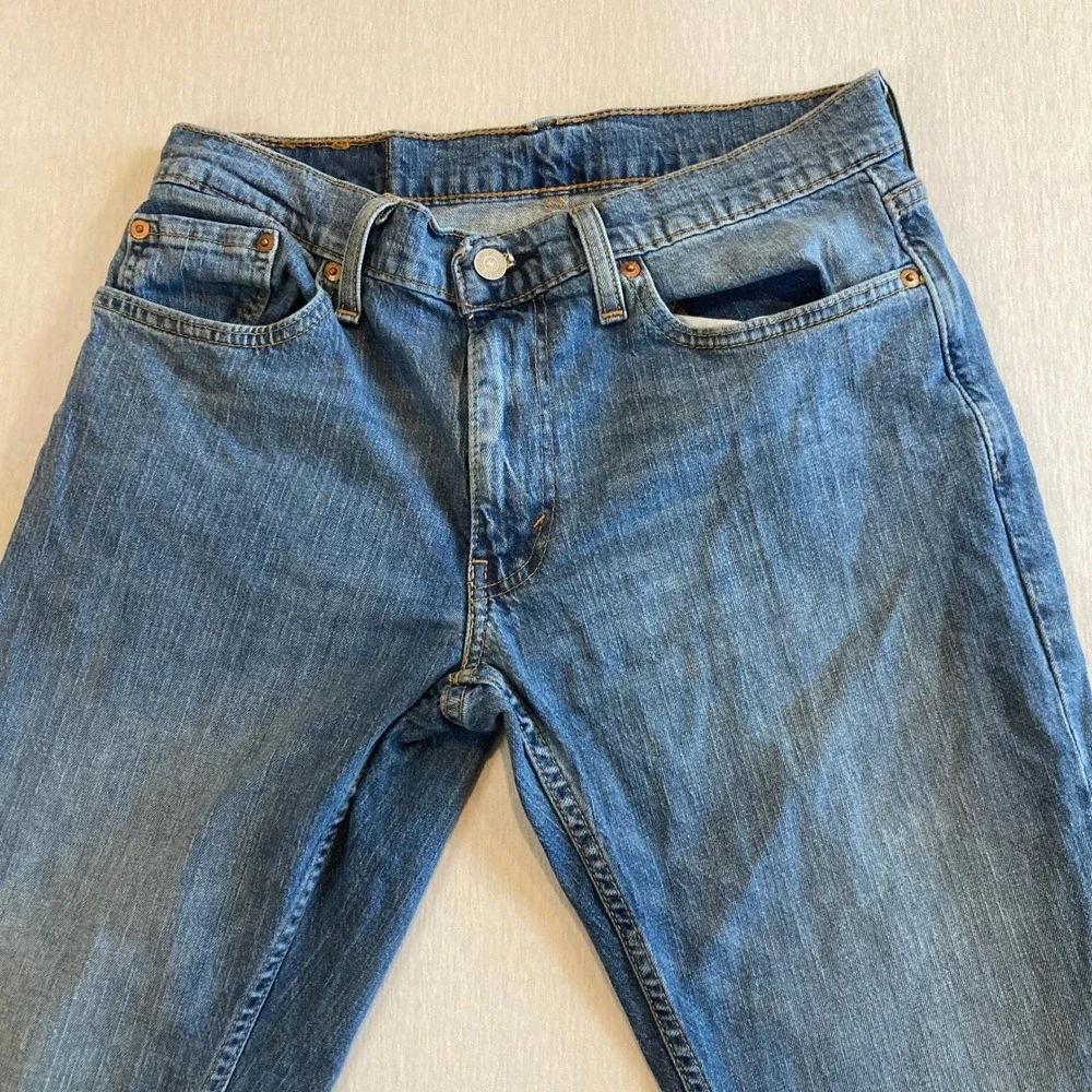 Levis 559 Relaxed Straight Jeans Mens‎ 30x30 (Fit 30x29) Blue Medium Wash Y2K